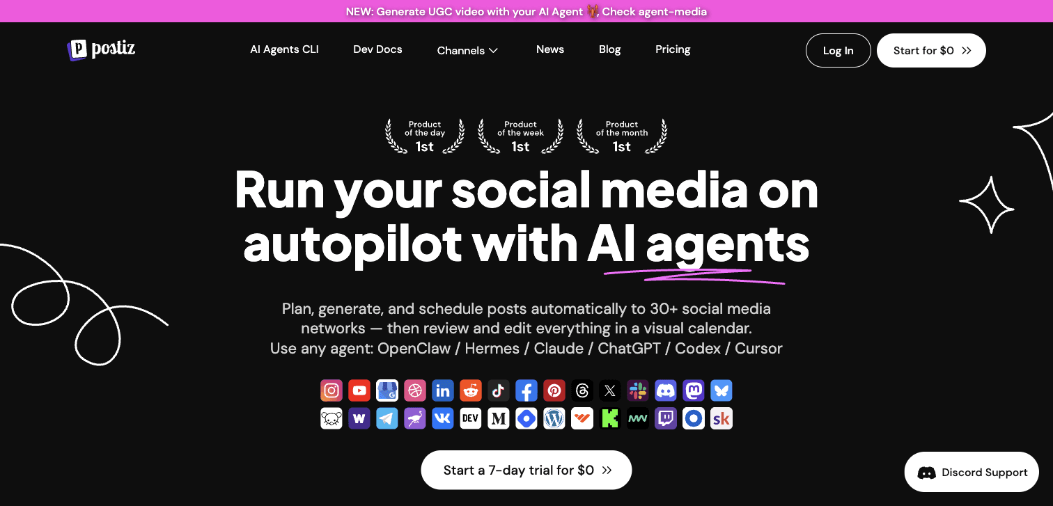 【数据更新】深度报告：Postiz - AI 驱动的一站式社媒管理工具