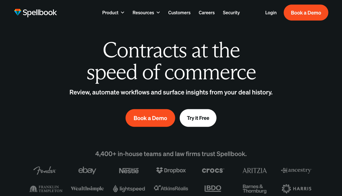 Deep Dive Report: Spellbook — AI Legal Contract Review Platform