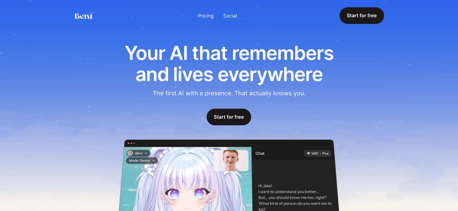 Deep Dive Report: Beni AI — Video-First AI Companion Market Explosion