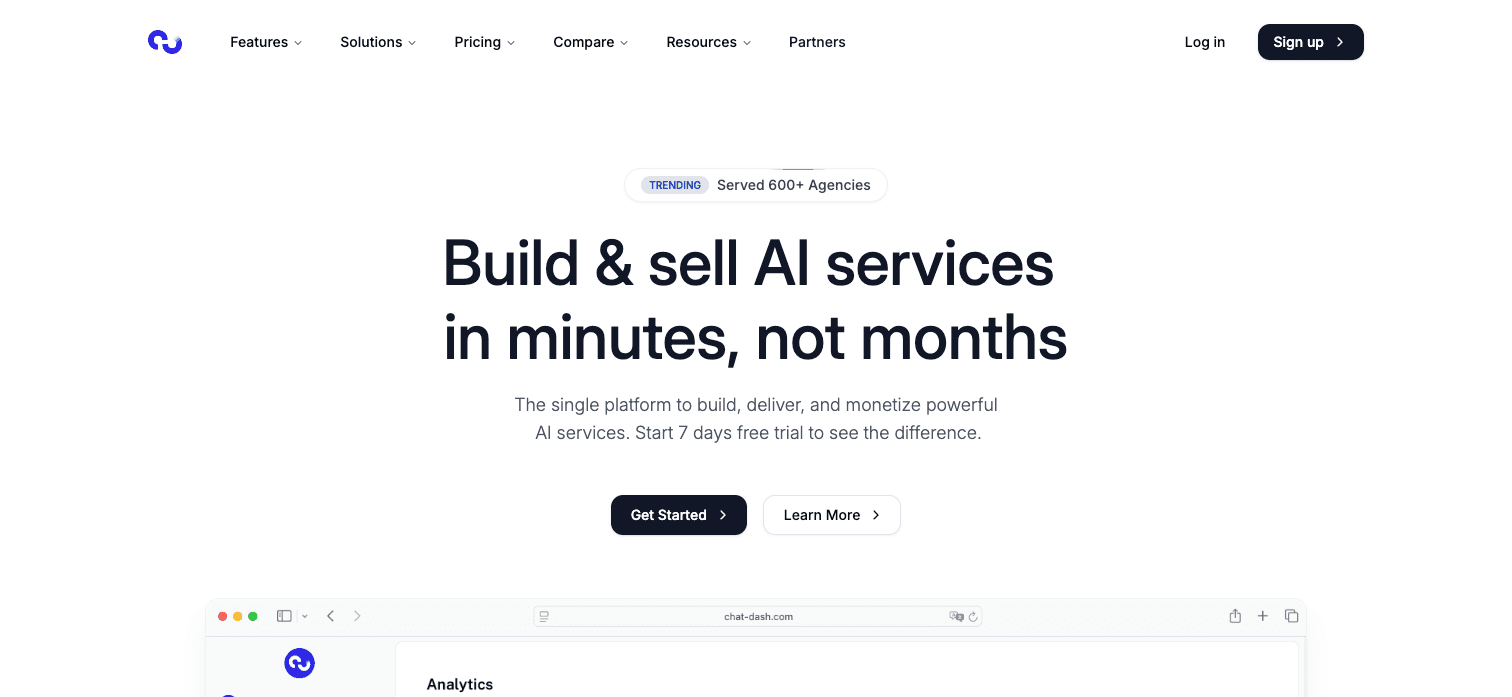 Deep Dive Report: ChatDash — White-Label AI Agency Platform Analysis